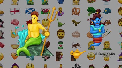 Homme-sirène, zèbre et hijab... Découvrez les nouveaux émojis qui vont bientôt débarquer dans vos téléphones