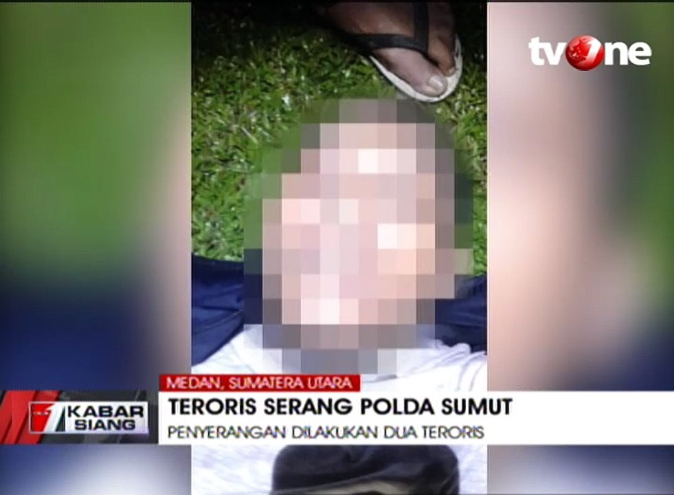 Markas Polda Sumut Diserang Teroris