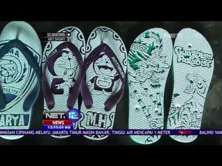 Kreasi Unik Sandal Jepit Ukir Tulungagung - NET12