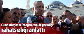 Cumhurbaşkanı Recep Tayyip Erdoğan : Şu anda gayet iyi konumdayım