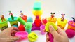 Play Doh Ice Cream Popsicle with Fruit Wooden Toys & Ice Cream Molds Fun Easy For Kids I w