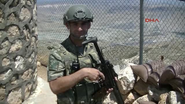 Dargeçit Jandarma Karakolu'nda Mehmetçiğin Ramazan Bayramı