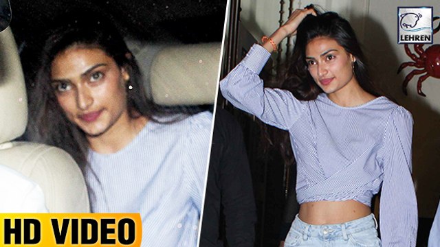 Suniel Shetty's Daughter Athiya Shetty SPOTTED At Bandra Restaurant