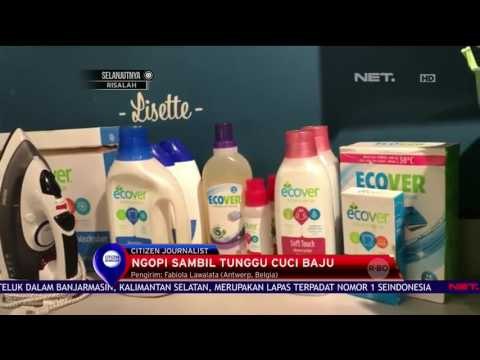 Di Belgia Kedai Kopi Dikombinasikan dengan Loundry - NET5