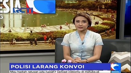 Polisi Alihkan Rute Konvoi Takbir Ormas FPI