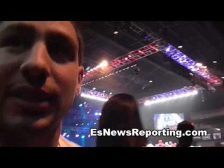 Danny Garcia Stormed by fans