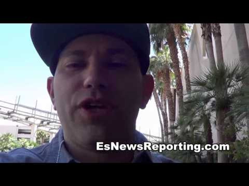 mayweather vs maidana maidana walks into the mgm EsNews Boxing