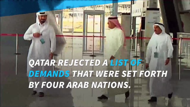 Qatar rejects demands set by Arab states