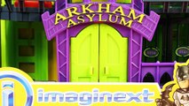 Imaginext Arkham With DC Super Friends Fisher Price Batman Joker Bane And The Riddler