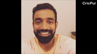 ROBIN UTHAPPA thanking his fans for BIRTHDAY WISHES | CriPur