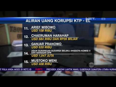 Aliran Uang Korupsi KTP Elektronik - NET16