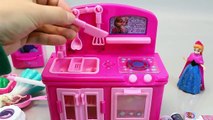 Cooking Kitchen Frozge Oven Ice Cream Play Doh Toy Surprise Eggs