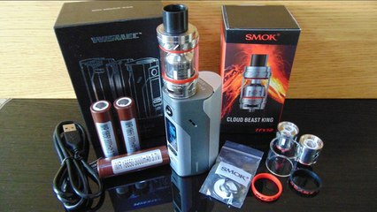 Wismec RX2/3 Mod + SMOK TFV12 Unboxing Review !