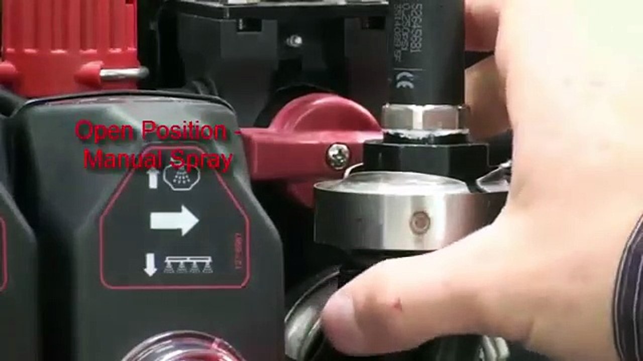 Toro Multi Pro 5800 ExcelaRate  2017 (and Up) Flow Calibration (4b of 6)