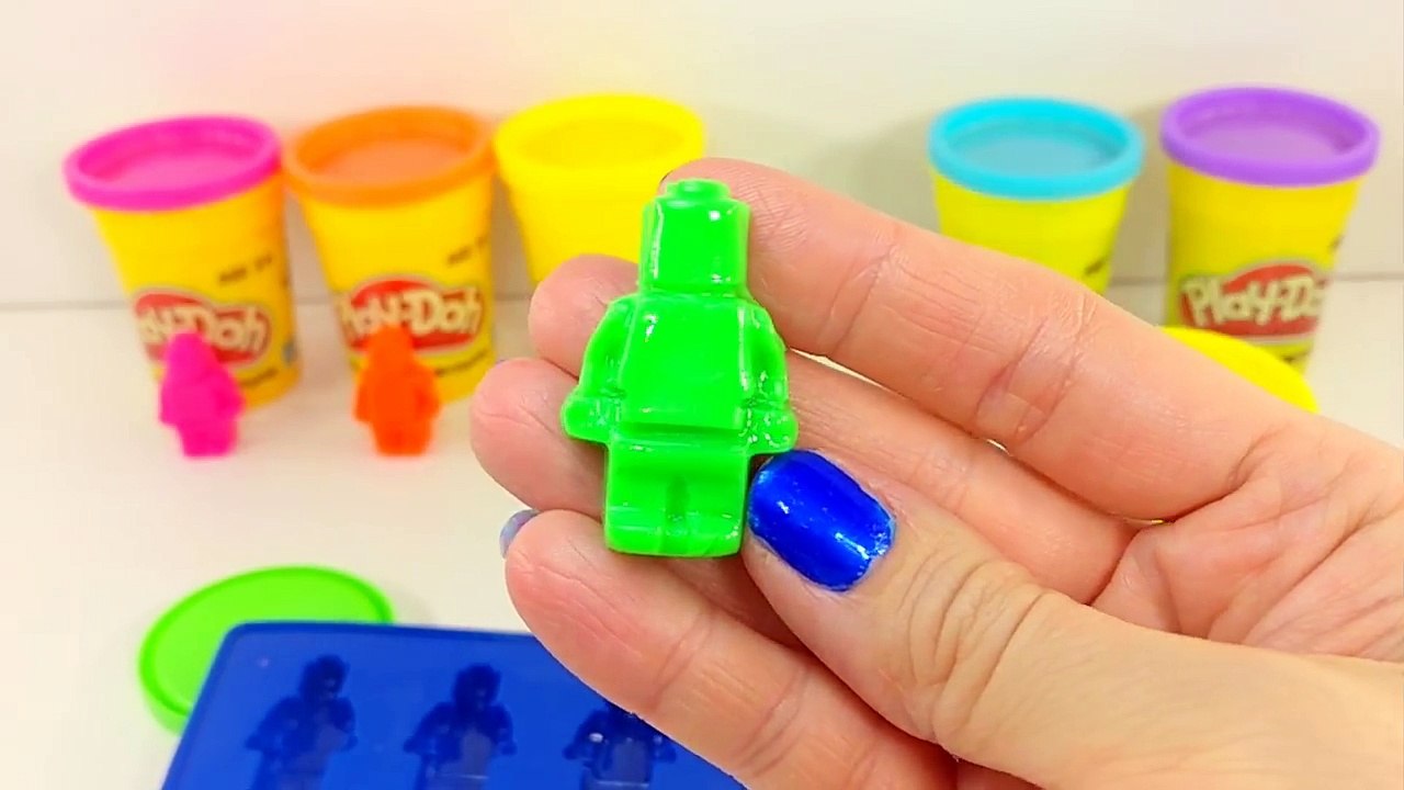 DIY  Make AWESOME LEGO FIGURES & BLOCKS with PLAY-DOH & KINETIC SAND!! Super Cute and Fun to Make!
