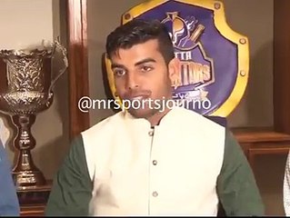 shadab khan answer on his confidence against yuvraj singh wicket