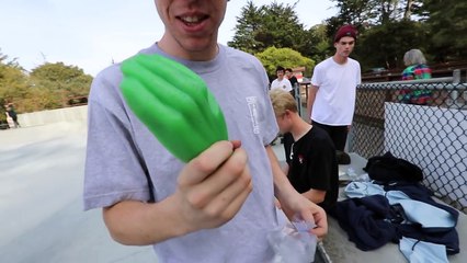BOTTLE FLIP GAME OF SKATE!!!