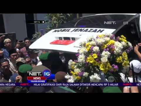 Keberangkatan & Kedatangan Jenazah KH Hasyim Muzadi Diiringi Upacara Militer - NET16
