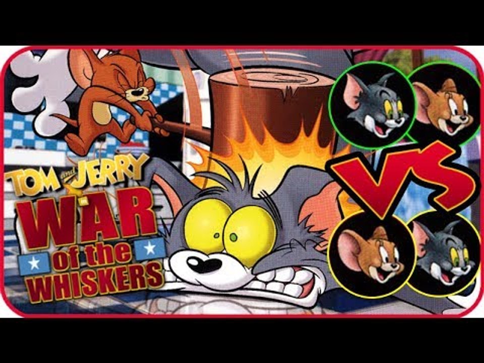 Tom & Jerry War of the Whiskers Gameplay (PS2, GCN, XBOX) Tom & Jerry VS Jerry & Tom in PAWS