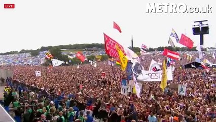 Jeremy Corbyn at Glastonbury Full Speech