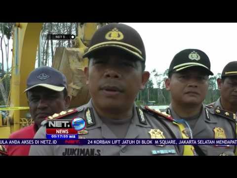 2 Alat Berat dan 4 Pekerja Ditangkap Terkait Penambangan Emas Liar di Sungai Kapuas - NET5
