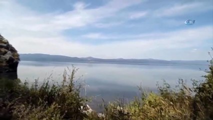 Dağcıların İznik Gölü'ü Manzaralı İnişi Nefes Kesti