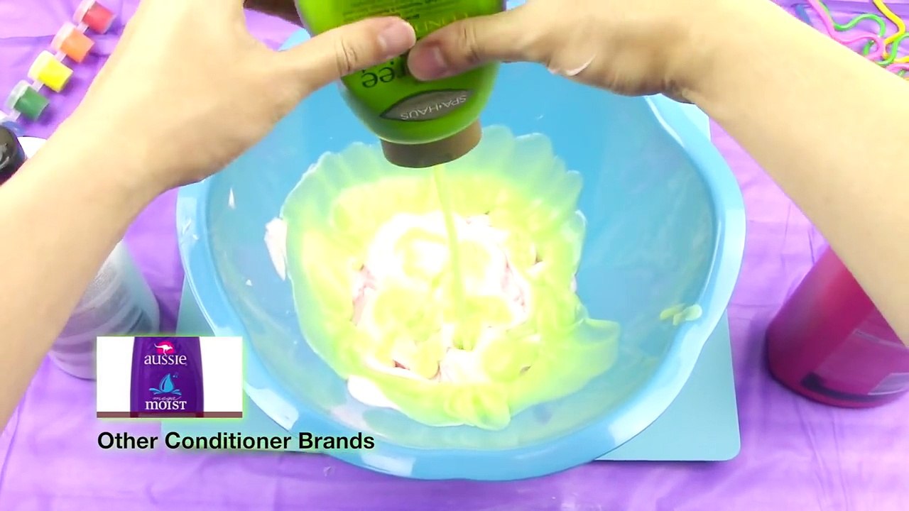 How To Make Conditioner Slime! Giant Slime without Glue, Borax, Liquid Starch, Detergent, Eye Drops