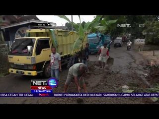 Warga Sukabumi Lakukan Aksi Tanam Pisang Dijalan Protesi Pemerintah  - NET12