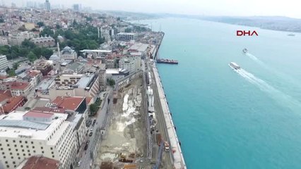 Galataport'ta Yıkım Işlemi Büyük Ölçüde Tamamlandı