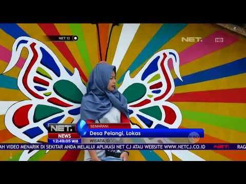 Desa Pelangi, Tempat Wisata Berswafoto Unik di Semarang - NET12