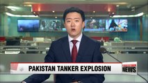 123 killed from oil tanker explosion in Pakistan