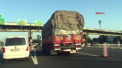 Tem'de Kamyona Kaçak Sigara Baskını