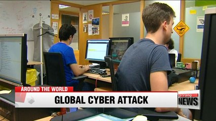 Companies worldwide hit by massive cyber attack