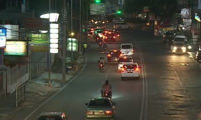 Lalu Lintas Kawasan Setiabudi Bandung Tampak Lengang