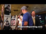 adrien broner gets in the face of carlos molina EsNews Boxing