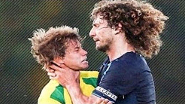 Best Football Fights 2015 ft. Diego Costa, Neymar Jr, Lionel Messi, More - HD