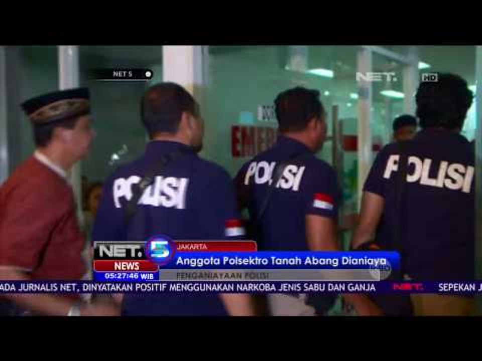 Anggota Polsektro Tanah Abang Alami Penganiayaan - NET5