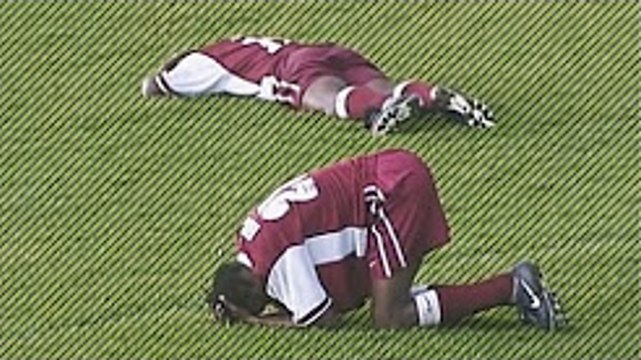 Lightning Strikes In Football