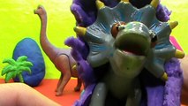 Dinosaures des œufs jouer jouets déballage œufs doh surprises surprise jouets आश्चर्
