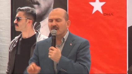 Hakkari- Içişleri Bakanı Soylu Yüksekova'daki Bayramlaşmaya Katıldı-2