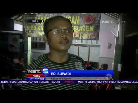 Detik-detik Tanggul Irigasi di Kebumen Jebol, Ratusan Warga Diungsikan - NET5