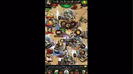 سيرفر 55 يعلن حرب عالميه على سيرفر 42 ضرب قصر وقلاع فردي وحشود