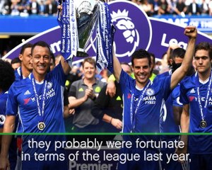 Chelsea were fortunate in the league last season - Lampard