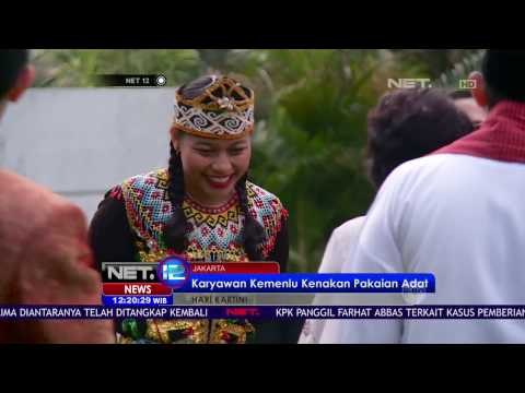 Peringati Hari Kartini, Karyawan Kemenlu Kenakan Kostum Tradisional - NET12