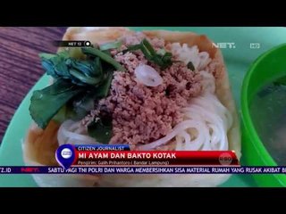 Descargar video: Uniknya Makanan Mie Ayam dan Bakso di Bandar Lampung yang Berbentuk Kotak - NET12