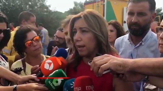 Incendio de Moguer llega al Espacio Natural de Doñana