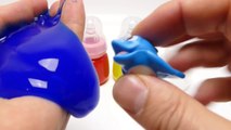 Bricolaje cómo para hacer jugar Limo monstruo gelatina bebé Leche botellas con sorpresa juguetes