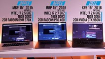 Les meilleures lame rédaction ordinateur portable première vidéo contre Pro 2016 macbook pro dell xps 15 razer 1