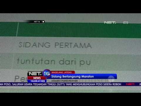 Sidang Perdana Kasus Pembunuhan Siswa SMA Taruna Berlangsung Tertutup - NET16