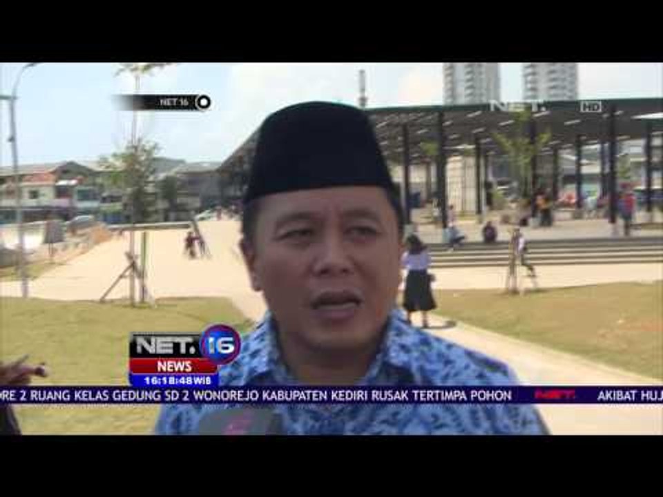 Petugas Razia Parkir Liar di RPTRA Kalijodo - NET16